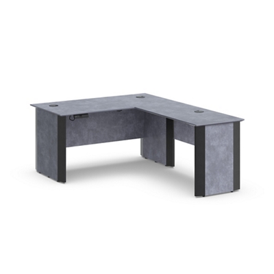 Allure Height Adjustable L-Shaped Standing Desk - 60